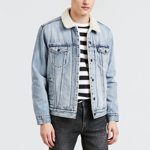 Giacca in denim Trucker Sherpa - LEVI'S - Modalova