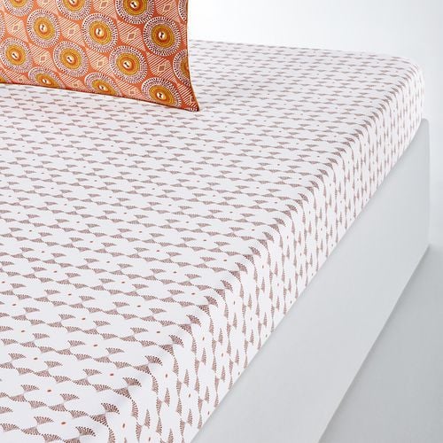 Lenzuolo Con Angoli Cotone, Summer Wax Taglie 140 x 190 cm - la redoute interieurs - Modalova