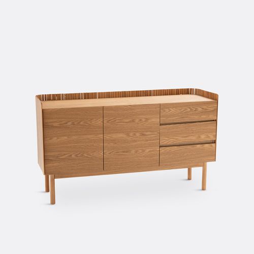 Mobile Credenza 2 Ante 3 Cassetti, Latti - la redoute interieurs - Modalova