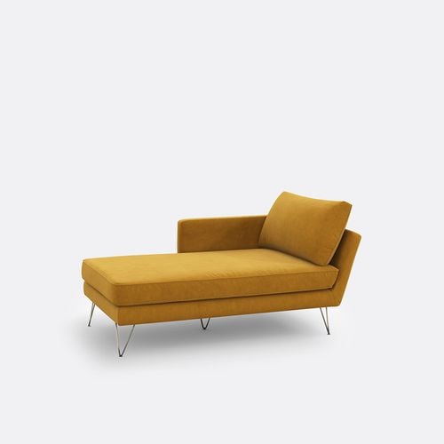 Chaise longue velluto Topim - LA REDOUTE INTERIEURS - Modalova