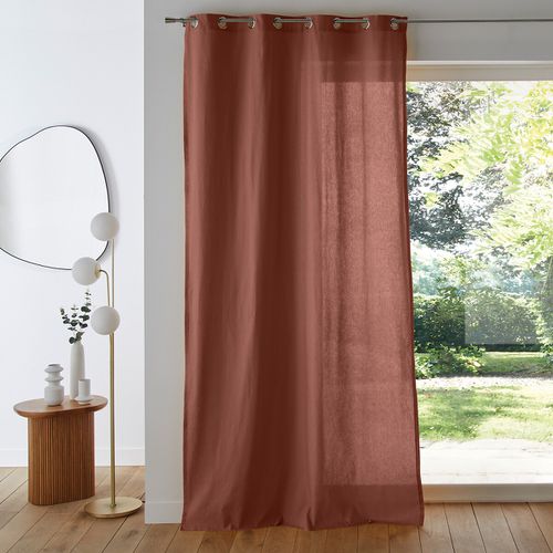 Tenda Con Occhielli In Puro Cotone, Scenario Taglie 220 x 135 cm - la redoute interieurs - Modalova