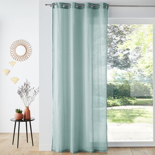 Tenda Occhielli Puro Cotone Scenario Taglie 180 x 135 cm - la redoute interieurs - Modalova