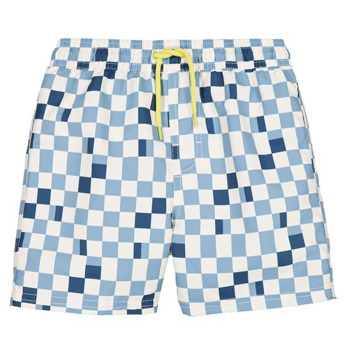 Shorts Da Bagno A Quadri Taglie 3 anni - 94 cm - la redoute collections - Modalova