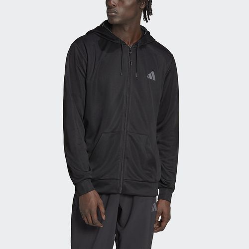 Giacca Essentials con cappuccio e zip - adidas Performance - Modalova