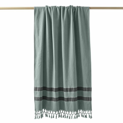 Fouta Xl Cotone Bio, Foderato Spugna Antalya Taglie 90 x 175 cm - la redoute interieurs - Modalova