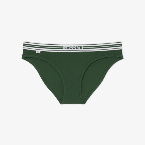 Slip In Cotone Donna Taglie XS - lacoste - Modalova