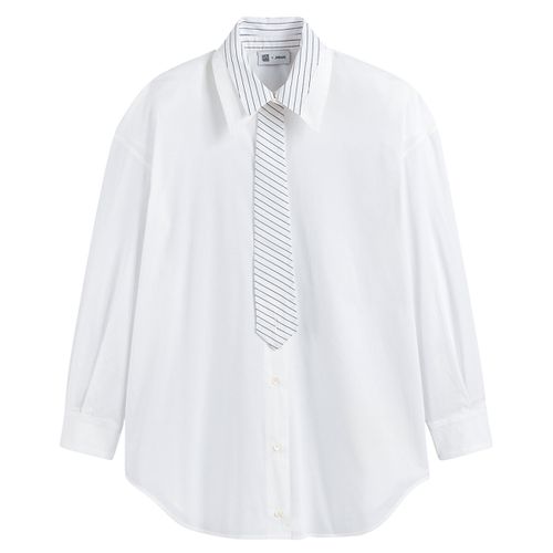 Camicia Ampia Con Cravatta, Made In Europe Donna Taglie 34 (FR) - 38 (IT) - jeremy currat x la redoute - Modalova