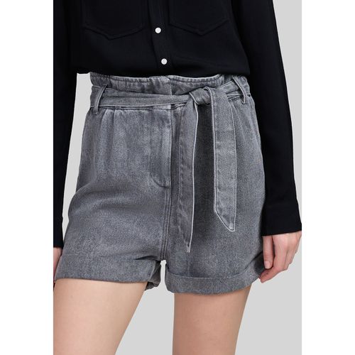 Shorts A Vita Alta Con Cintura Donna Taglie 40 (FR) - 44 (IT) - ikks - Modalova