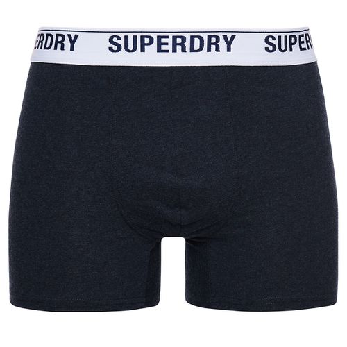 Boxer tinta unita logo alla cintura - SUPERDRY - Modalova