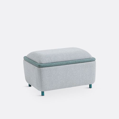 Pouf 3in1, seduta, contenitore e tavolo basso, Jimba - LA REDOUTE INTERIEURS - Modalova