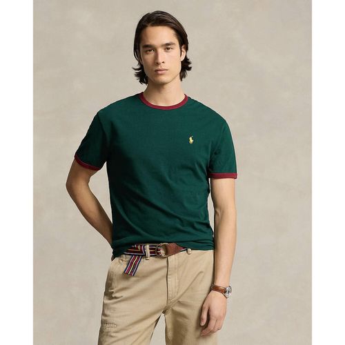 T-shirt Dritta Bordi A Contrasto Uomo Taglie M - polo ralph lauren - Modalova