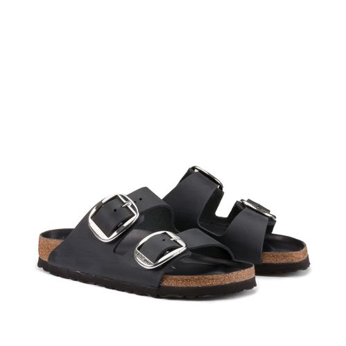 Sabot In Pelle Arizona Big Buckle Donna Taglie 35 - birkenstock - Modalova