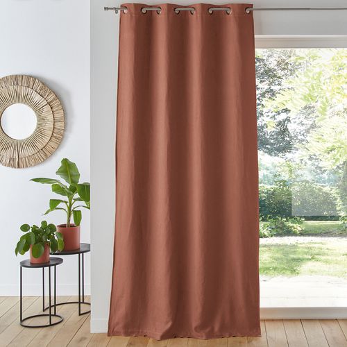 Tenda Oscurante In Lino Lavato Con Occhielli Onega Taglie 350 x 135 cm - la redoute interieurs - Modalova