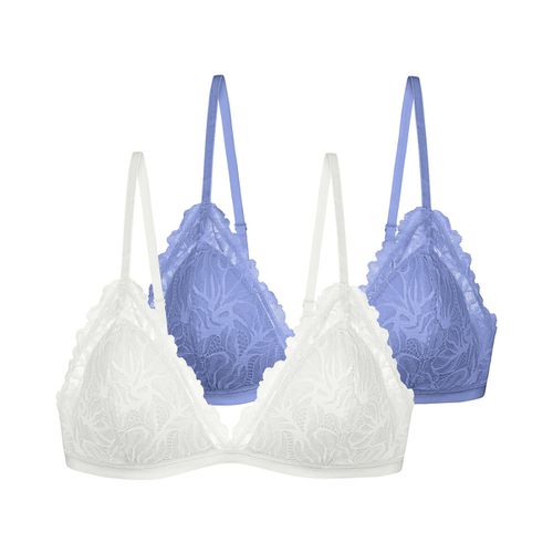 Confezione Da 2 Bralette In Pizzo Trisha Donna Taglie S - dorina - Modalova