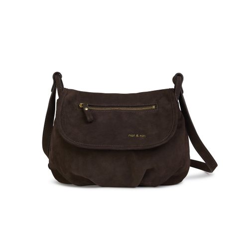 Borsa a tracolla con patta in pelle JEN - NAT & NIN - Modalova