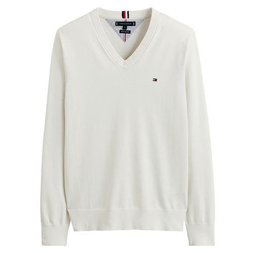 Maglione Scollo A V 1985 Uomo Taglie 3XL - tommy hilfiger - Modalova