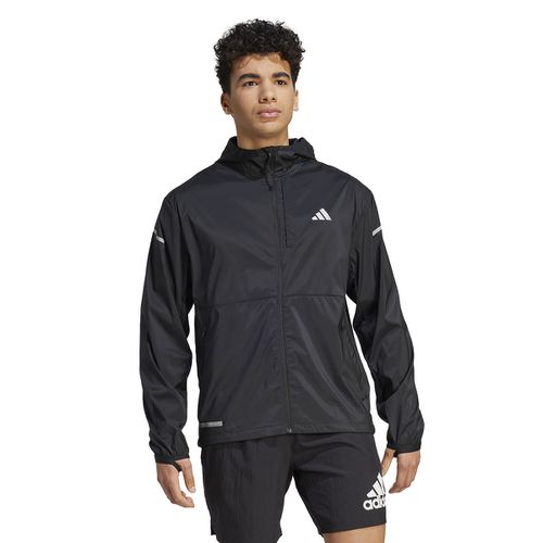 Giacca Da Running Piccolo Logo Uomo Taglie XS - adidas performance - Modalova