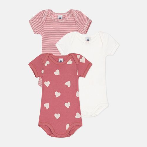 Confezione da 3 body maniche corte - PETIT BATEAU - Modalova