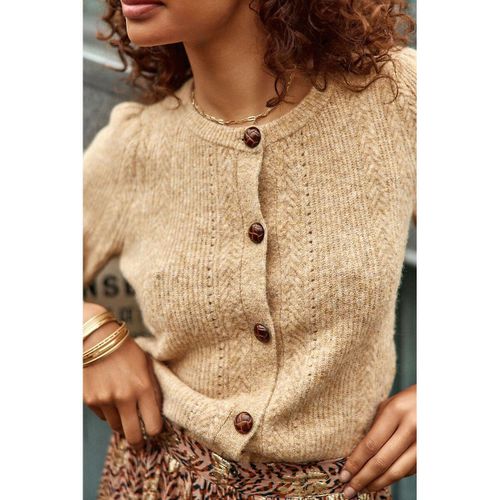 Cardigan Girocollo Maniche Lunghe Marina Donna Taglie 1(S) - la petite etoile - Modalova