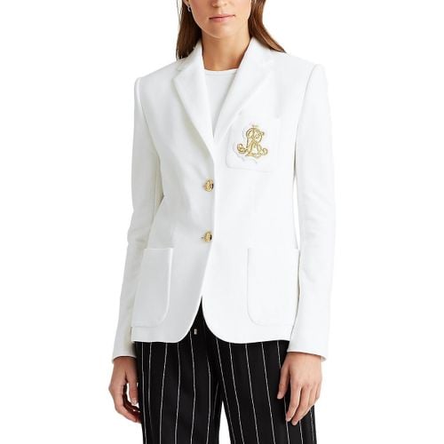 Giacca Blazer Taglio Dritto Anfisa Donna Taglie L - lauren ralph lauren - Modalova