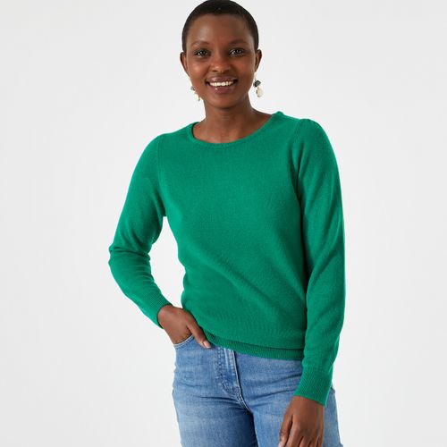 Pull Scollo Rotondo In Maglia Fine Donna Taglie 38/40 (FR) - 42/44 (IT) - anne weyburn - Modalova