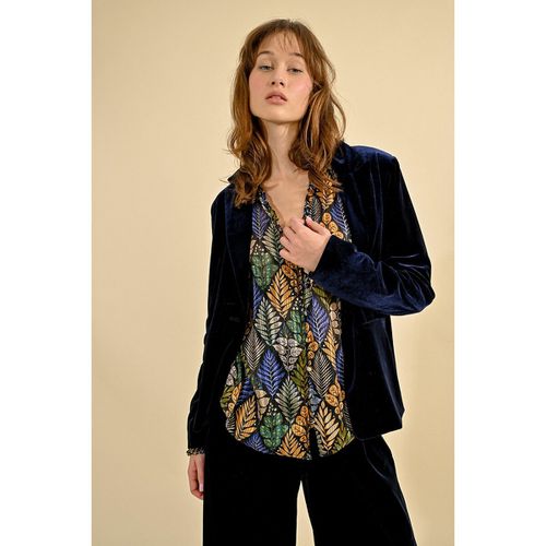 Blazer in velluto - MOLLY BRACKEN - Modalova