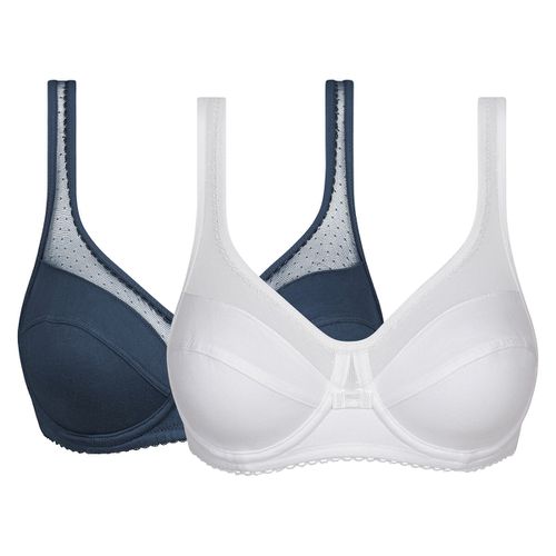 Confezione da 2 reggiseni Generous cotone bio - DIM - Modalova