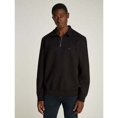 Felpa Mezza Cerniera Fleece Uomo Taglie S - tommy hilfiger - Modalova