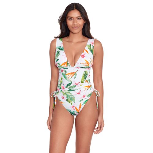 Costume da bagno intero Watercolor Tropical Floral - LAUREN RALPH LAUREN - Modalova