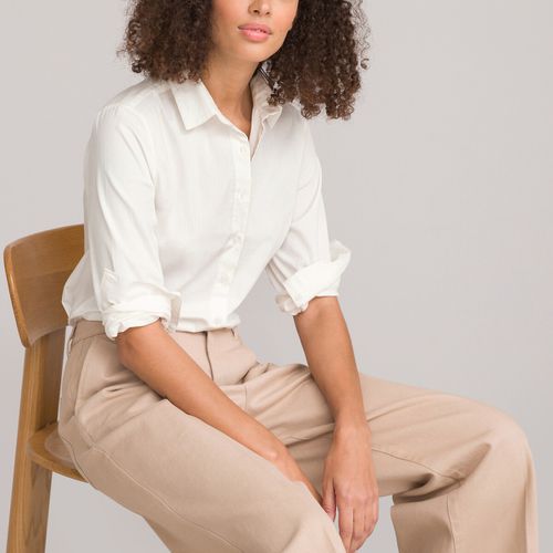 Camicia taglio attillato, maniche lunghe - LA REDOUTE COLLECTIONS - Modalova