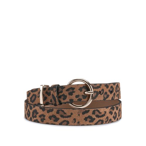 Cintura Leopardata In Pelle Donna Taglie 90 cm - la redoute collections - Modalova