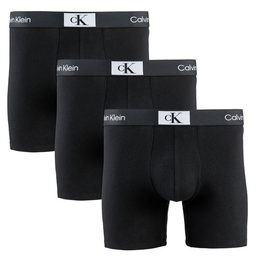 Confezione Da 3 Boxer Tinta Unita Uomo Taglie XS - calvin klein underwear - Modalova