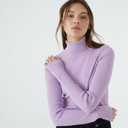 Maglione Basico Dolcevita, Maglia A Coste - la redoute collections - Modalova