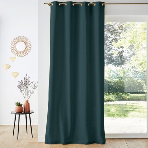 Tenda Velluto Con Occhielli Velvet Taglie 180 x 135 cm - la redoute interieurs - Modalova