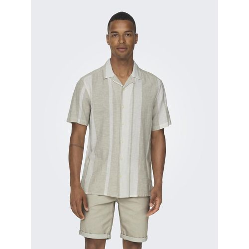 Camicia A Righe Uomo Taglie M - only & sons - Modalova