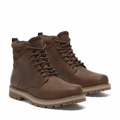 Stivali Pelle Con Lacci Britton Road Mid Lace Up Uomo Taglie 42 - timberland - Modalova