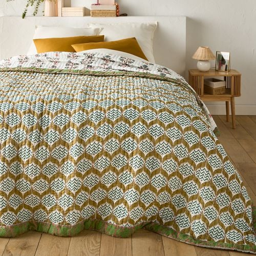 Copriletto kantha voile di cotone Malyam - LA REDOUTE INTERIEURS - Modalova