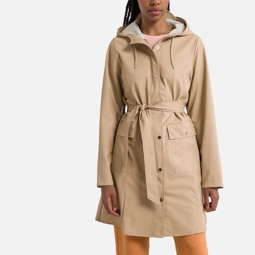 Giacca Anti Vento Cerniera E Cappuccio Curve W Jacket Donna Taglie M - rains - Modalova