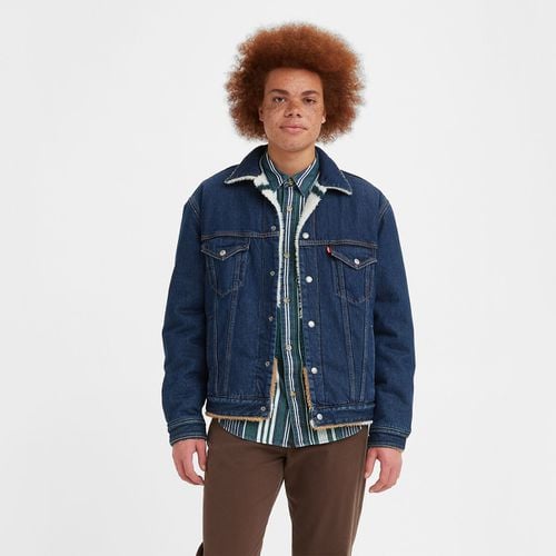 Giacca in denim fodera sherpa double face Trucker - LEVI'S - Modalova