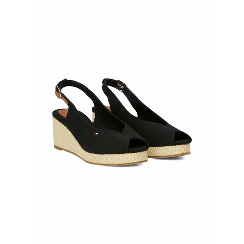 Sandali Con Zeppa Slingback Flag Donna Taglie 36 - tommy hilfiger - Modalova