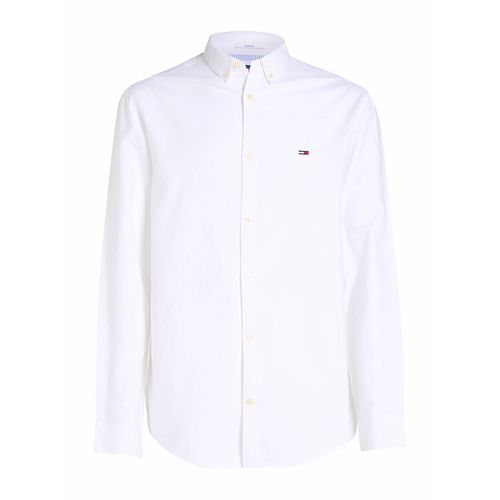 Camicia Dritta Oxford Uomo Taglie M - tommy jeans - Modalova