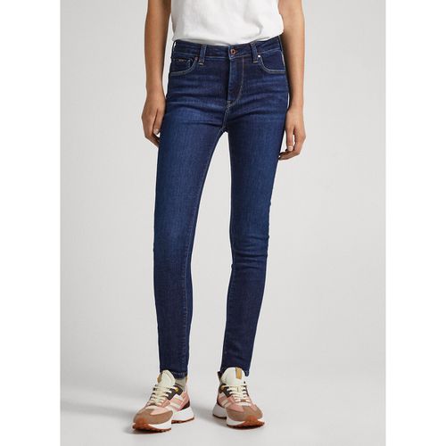 Jeans Skinny Regent, Vita Alta Donna Taglie W26 L32 (US) - 40 (IT) - pepe jeans - Modalova