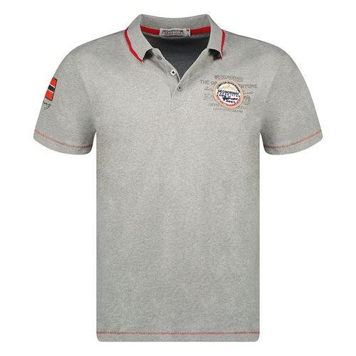 Polo a maniche corte con stampa Kilsvik - GEOGRAPHICAL NORWAY - Modalova