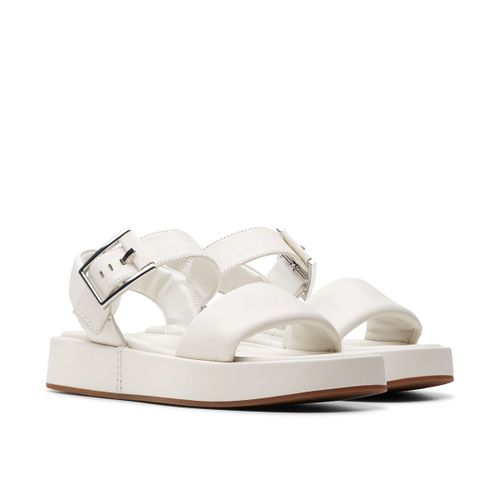 Sandali In Pelle Alda Strap Donna Taglie 37 - clarks - Modalova