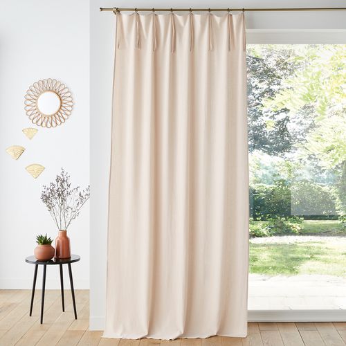 Tenda Lino/viscosa Con Laccetti Odorie Taglie 180 x 135 cm - la redoute interieurs - Modalova