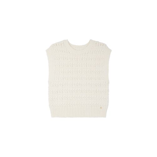 Maglione A Trecce Girocollo Senza Maniche Astrid Donna Taglie 2(M) - des petits hauts - Modalova