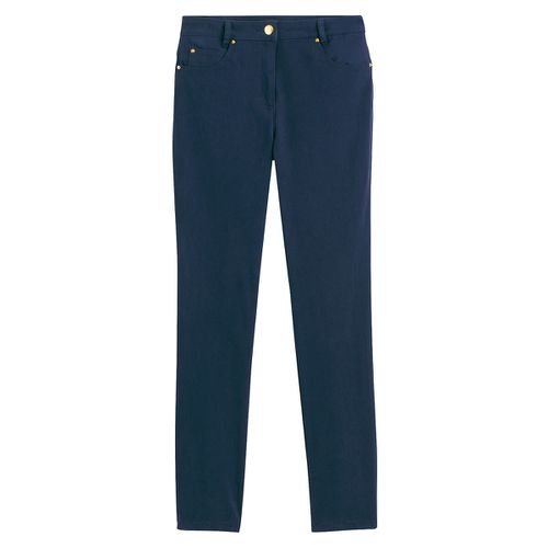 Pantaloni Dritti 5 Tasche Cotone Stretch Donna Taglie 36 (FR) - 40 (IT) - anne weyburn - Modalova