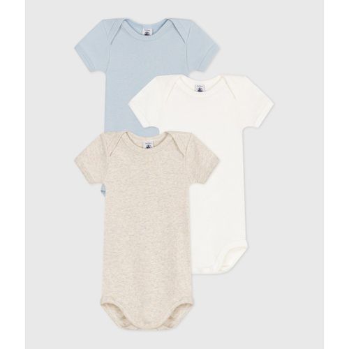 Confezione da 3 body maniche corte - PETIT BATEAU - Modalova