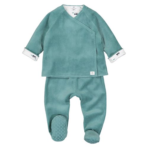 Completo 2 Pezzi Velluto Prematuro-18 Mesi Taglie 1 mese - 54 cm - la redoute collections - Modalova