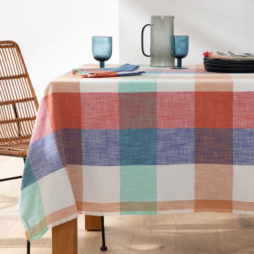 Tovaglia Cotone Tinto In Filo, Formia Taglie 150 x 250 cm - la redoute interieurs - Modalova